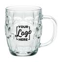 Arcoroc Brittania Mug with 1 COLOR Custom Logo, 20 Ounce Capacity -- 144 per case