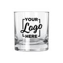 BGD Promo Aristocrat Old Fashioned Rocks Glass with 1 COLOR Custom Logo, 10.5 Ounce Capacity -- 144 per case
