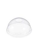 Solo Ultra Clear Plastic Dome Lid with Hole -- 1000 per case