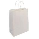 Duro White Missy Shopping Bag with Handle, 60 Pound Capacity -- 250 per case