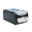 Tork Xpressnap Grey Plastic Counter Napkin Dispenser