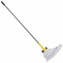 Rubbermaid Gripper Clamp Style Gray Fiberglass Wet Mop Handle, 60 inch
