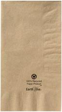 Hoffmaster 2 Ply Kraft Paper Earthwise Dinner Napkin, 15 x 17 inch -- 1000 per case