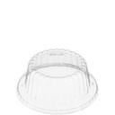Solo Clear Polyethylene Terephthalate Flat Top Dome Lid Only -- 1000 per case