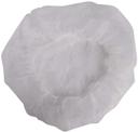 Bunzl Prime Source Polypropylene White Bouffant Cap, 21 inch -- 100 per case