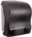 Right Choice Black Hands Free Mechanical Roll Towel Dispenser