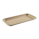 AmerCareRoyal Primeware Natural Molded Fiber NPFA Tray, 8.3 x 4.5 x 0.6 inch -- 500 per case.