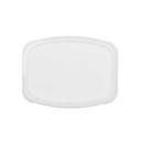 CuBE Packaging Clear Polypropylene Rectangular Recessed Deli Lid Only, 5.5 x 4.2 inch -- 400 per case