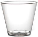 Fineline Quenchers Plastic Clear Old Fashioned Tumbler, 9 Ounce -- 500 per case
