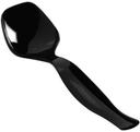 Fineline Platter Pleasers Plastic Black Serving Spoon, 8.5 inch -- 144 per case