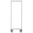 Cambro Camshelving Premium Speckled Gray Standard Mobile Post Kit, 24 x 75 inch