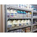 Cambro Camshelving Premium Soft Gray Single Side Rail Kit, 54 inch Length