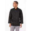 Chef Works Black Extra Small Classic Fit Bastille Chef Coat for Unisex