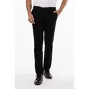 Chef Works Black Slim Fit Chino Stretch Pant for Men, 36 inch