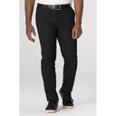 Chef Works Black Chino Poly Stretch Pant for Men, 32 inch