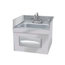Krowne Drop-In Countertop Installed Hand Sink with 4 inch Backsplash