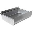 John Boos Stainless Steel Roller Bearing Slide Drawer for 30 Inch Stainless and Poly Top Tables, 20 x 15 Inch