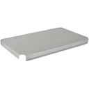 John Boos 16 Gauge Galvanized Lower Shelf Only, 72 x 30 inch.