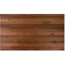 John Boos American Black Walnut Oil Finish Island Top, 48 x 27 x 2 1/4 inch.