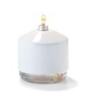 Hollowick Midsize Gala White Cover Only, 1 9/16 x 2 1/8 x 2 1/8 inch.