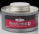 Hollowick Ready Heat 4 Hour Screw Top Liquid Wick Chafing Fuel, 2.25 x 3.375 x 3.375 inch -- 24 per case.