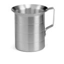 Tablecraft Aluminum Graduated Measure, 2 Quart Capacity