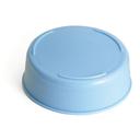 Tablecraft InvertaTop 2.75 inch Polyethylene Light Blue 63mm End Cap for Squeeze Bottles, 12 count