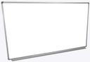 Luxor White Wall Mounted Magnetic Whiteboard, 72 x 40 inch Height