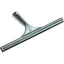 Single Blade Rubber Window Squeegee with A Zinc Plated Steel Handle