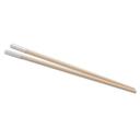 9 7/8 inch Ivory Chopstick Set with Silverplated Tip, 12 count