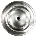 Stainless Steel 9.0 inch Round Plate Cover for Monaco Flat Rim Plate, 24 count