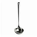 Hot Pots Stainless Steel 9 inch Medium Solid Ladle, 12 count