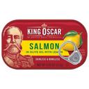 Skinless Boneless Salmon in Extra Virgin Olive Oil with Lemon