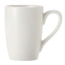 Porcelana Bright White 4 inch Narrow Rim Euro Mug