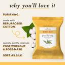 Facial Cleanser Towelettes with White Tea Extract