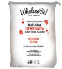 Wholesome Turbinado with Demerara Sugar, 50 Pound -- 1 per case