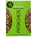 Wonderful Roasted and Salted No Shell Pistachios, 6.75 Ounce -- 4 per case
