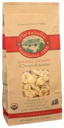 Montebello Organic Orecchiette Pasta, 1 Pound -- 12 per case.