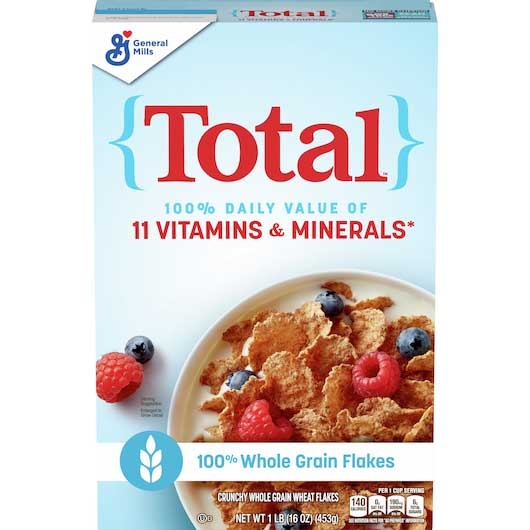 Total Whole Grain Cereal, 16 Ounce -- 7 per case.