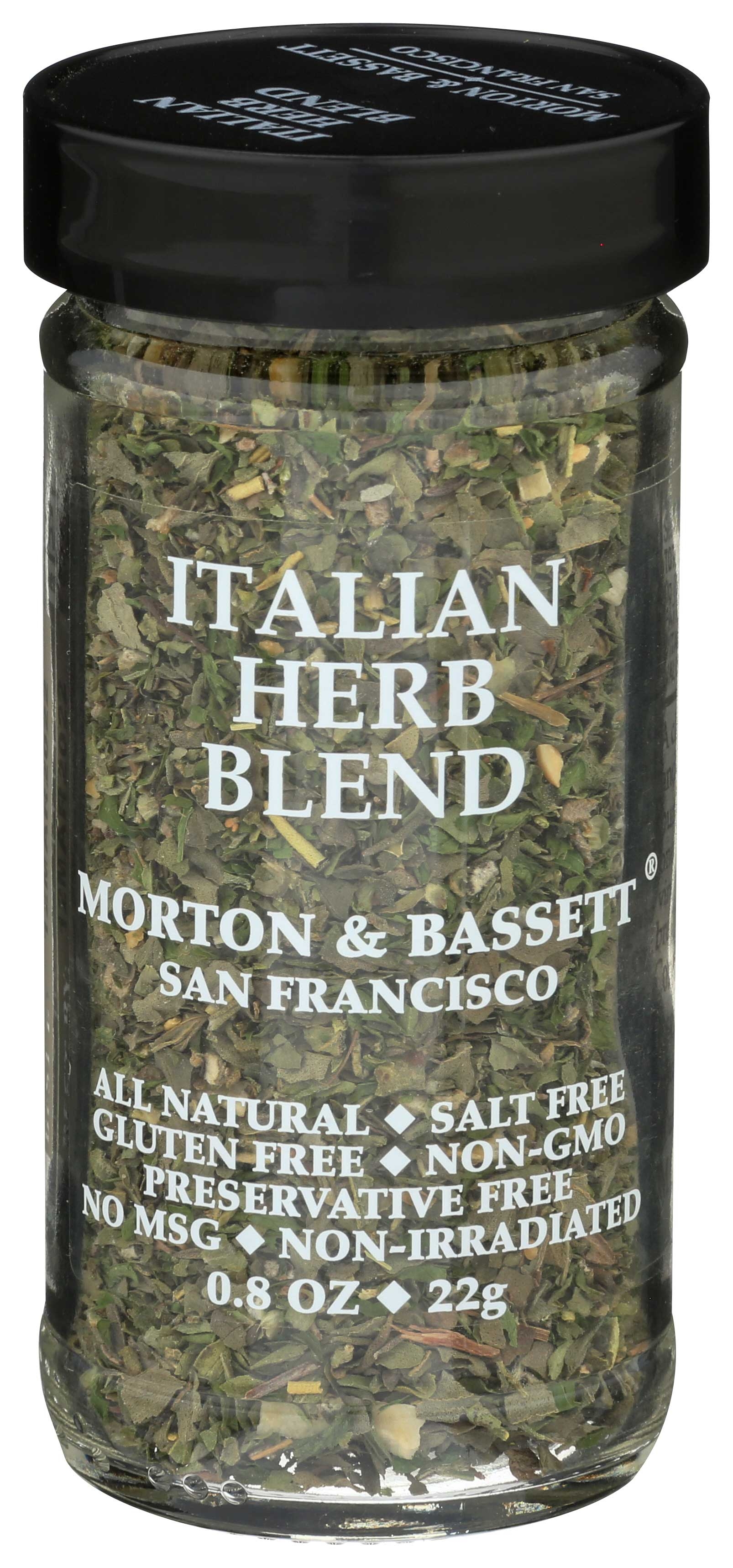 Morton and Bassett Italian Herb Blend Seasoning, 0.8 Ounce -- 3 per case