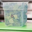 National Checking Company Dateit Black Trilingual Removable Label - Sunday, 0.75 inch Circle -- 2000 per case.