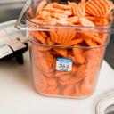 National Checking Company Dateit Blue Trilingual Removable Label - Monday, 1 x 1 inch -- 1000 per case.