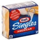 Kraft Individually Wrapped American Cheese Singles, 12 Ounce -- 12 per case
