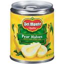 Del Monte Canned Pear Halves in Heavy Syrup, 8.5 Ounce -- 12 per case.