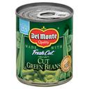 Del Monte Fresh Cut Green Bean Cut, 8 Ounce -- 12 per case.