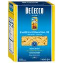Dececco Enriched Macaroni Fusilli Corti Bucati, 1 Pound -- 12 per case.
