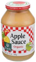 Eden Foods Organic Apple Sauce, 25 Ounce -- 12 per case.