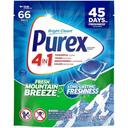 Purex Fresh Mountain Breeze Detergent Pods, 30.2 Fluid Ounce -- 4 per case