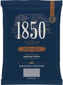 Folgers 1850 Black Gold Dark Roast Ground Coffee, 9 Ounce -- 12 per case.