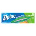 Ziploc Easy Open Tabs Extra Large Sandwich Bag, 30 count per pack -- 12 per case.